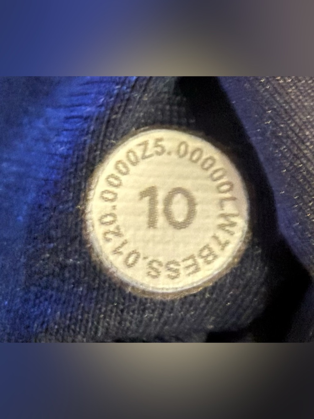 2020 Lululemon Wunder Train High-Rise Short 6” True Navy Everlux Size 10 - Picture 8 of 8